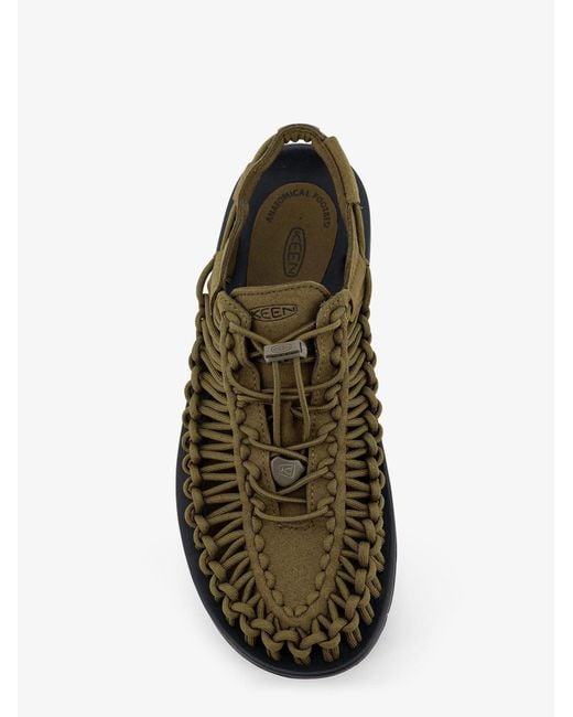 Keen Green Uneek M Suede Sandals Dark for men