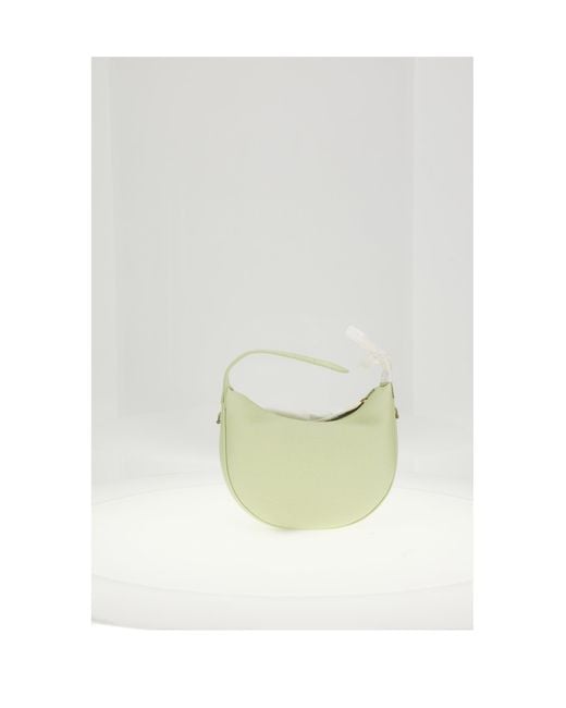 Céline White Shoulder Bag Lulu