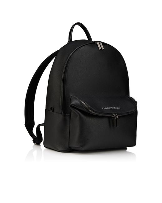 Christian Louboutin Black Nostalgic Backpack for men