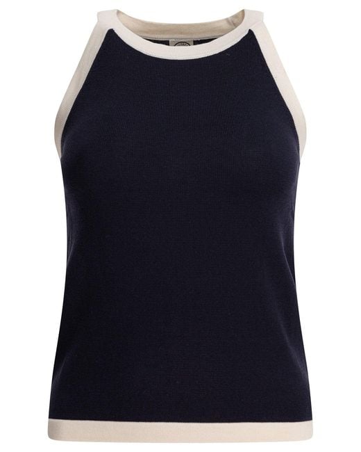 Ines De La Fressange Paris Blue Tops