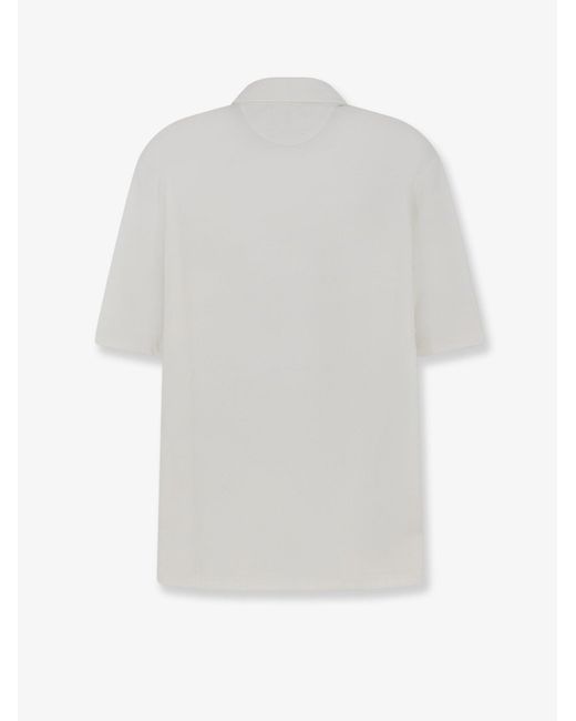 Brunello Cucinelli White Unico Shirts for men