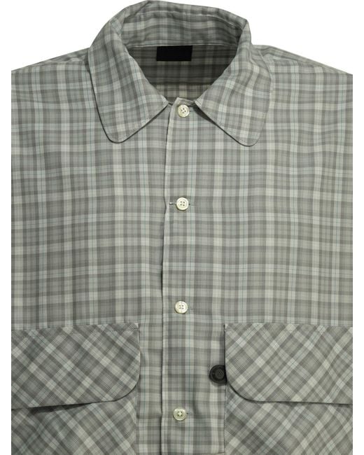 DAIWA PIER 39 Gray "Tech Sports" Casual Shirt