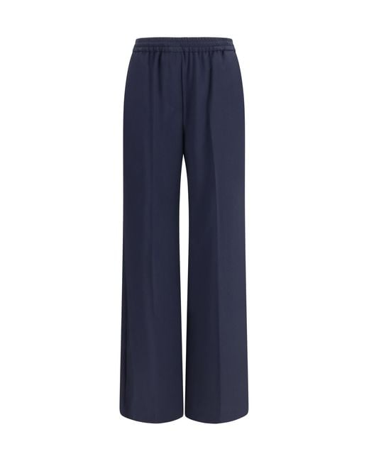 Weekend by Maxmara Blue Trousers Mallo Pants