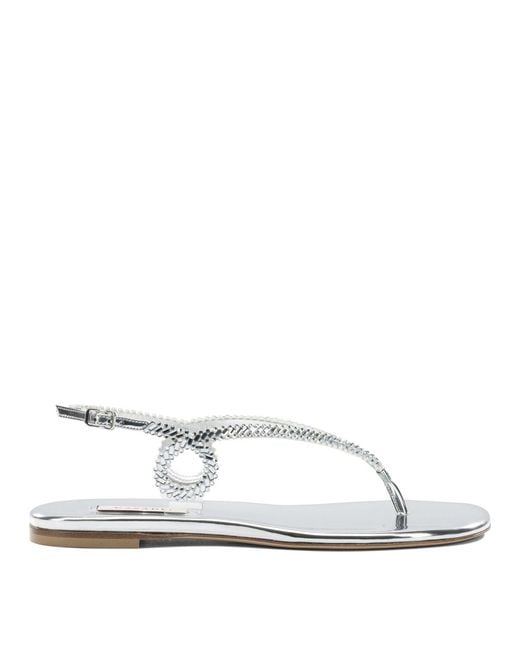 Casadei White Sandals