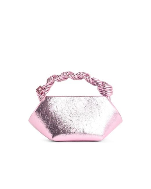 Ganni Pink 'Bou' Mini Bag