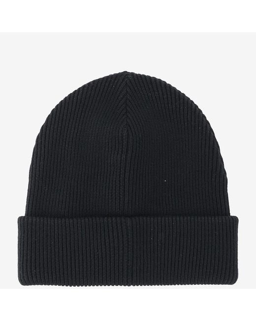 Gucci Blue Wool Beanie With Web Details for men