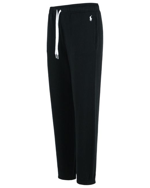Polo Ralph Lauren Black Jogger Cotton Pants