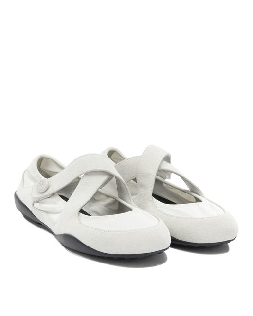 Tory Burch Ballerinas White