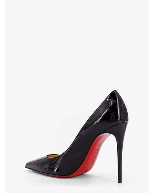 Christian Louboutin Black Kate Patent Leather Pumps