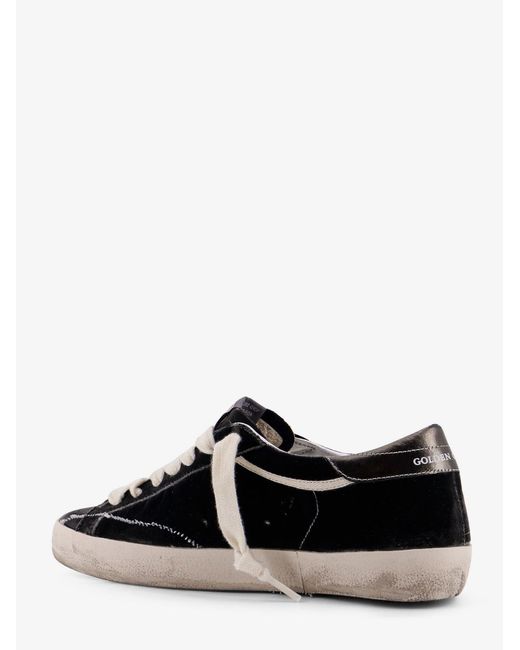 Golden Goose Deluxe Brand White Superstar Chenille Sneakers With Side Logo