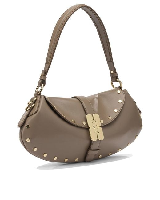 Ganni Metallic "B-Kat" Small Shoulder Bag