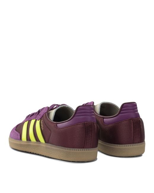 Adidas Originals Purple "Samba Og W" Sneaker