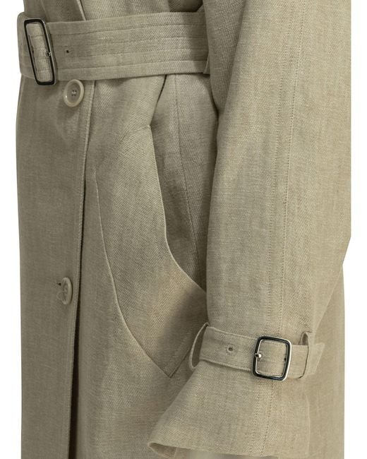 Max Mara Natural Lightweight Pure Linen Jacket