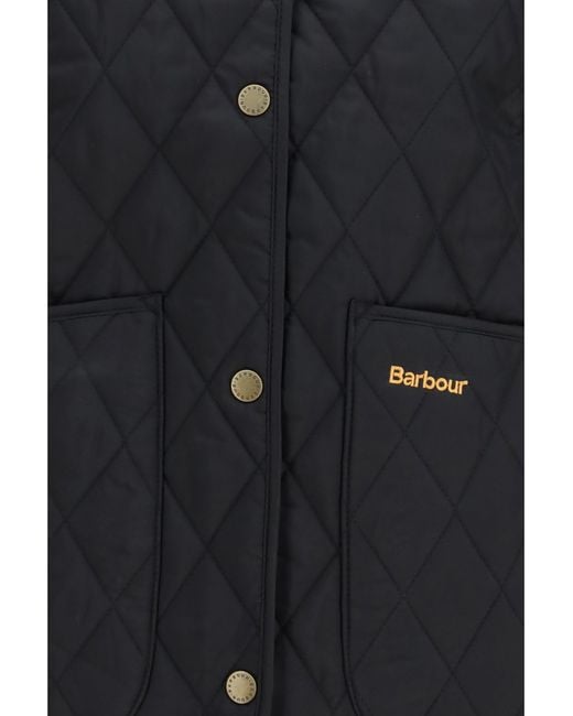 Barbour Black Annandale Quilted Jacket
