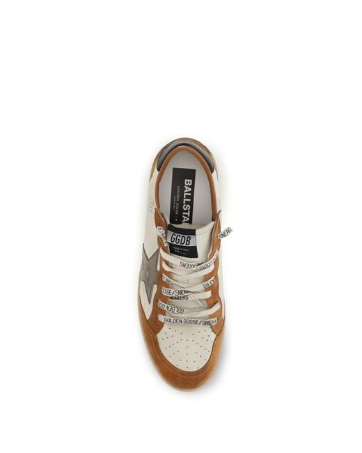 Golden Goose Deluxe Brand White Ball Star Sneakers for men