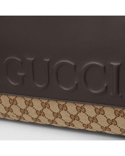 Gucci Metallic Gg Travel Crossbody Bag for men