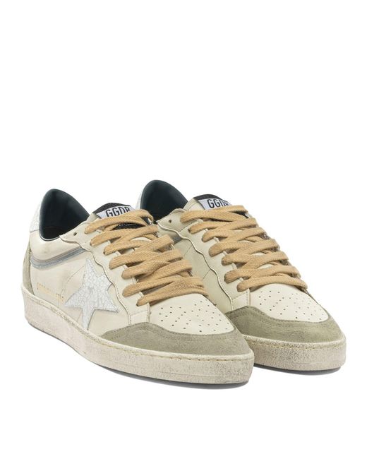 Golden Goose Deluxe Brand Brown "Ball Star Double Upper" Sneakers for men
