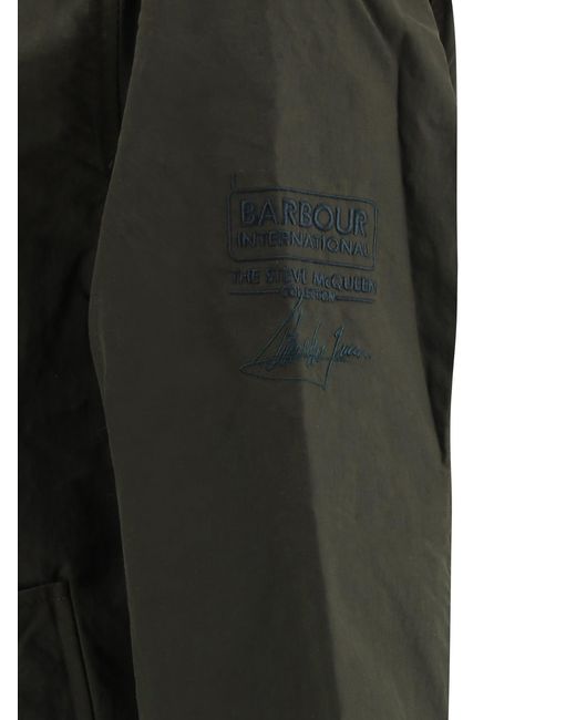 Barbour Gray Rectifier Harrington Jacket Sage for men
