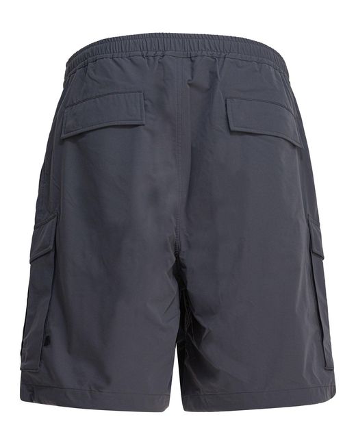 DAIWA PIER 39 Blue "Tech" Shorts for men