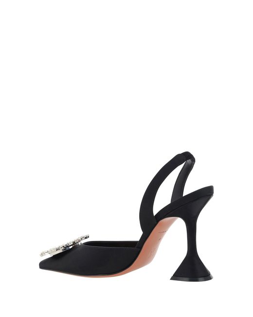 AMINA MUADDI White Begum Slingback Pumps
