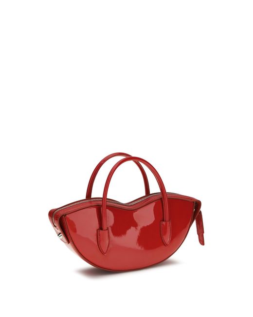 Fiorucci Red Shoulder Bag Mini Lips