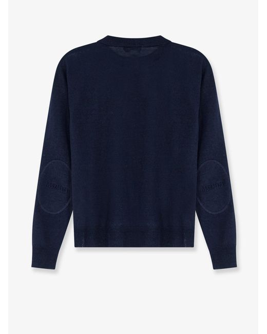 Max Mara Blue Smmfervore Linen Sweater