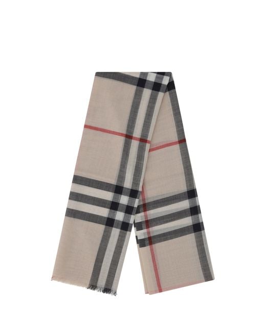 Burberry Gray Scarves & Wraps