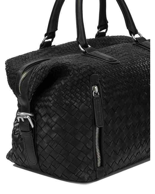 Officine Creative Black Armor 019 Travel Bag for men