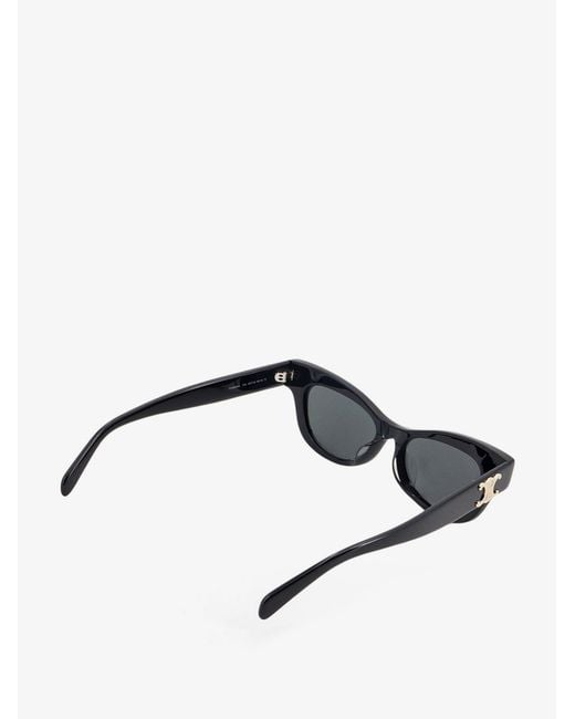 Céline Black Triomphe Acetate Sunglasses