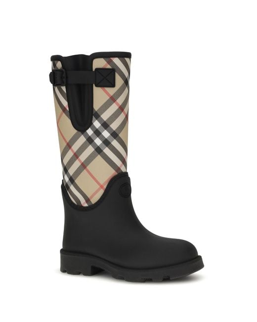Burberry Black Boots