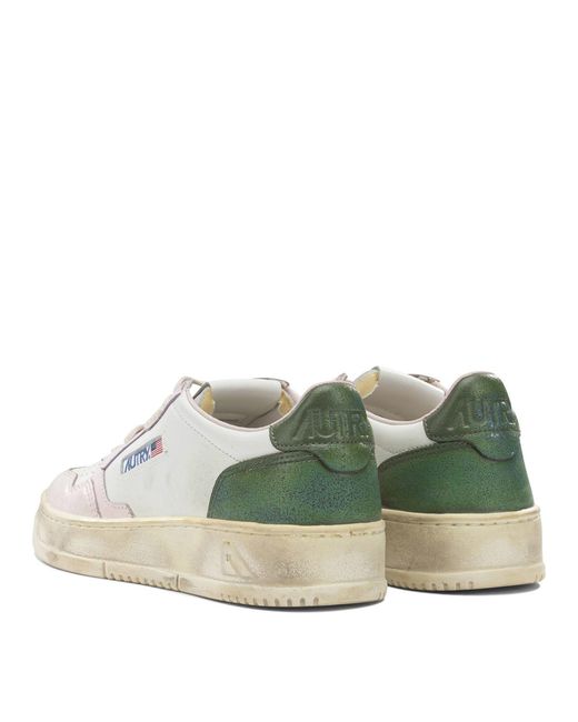 Autry White Sneakers & Slip-on Pink