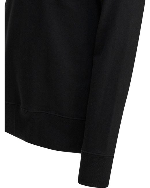 Merz B. Schwanen Black Loopwheeled Sweatshirts for men