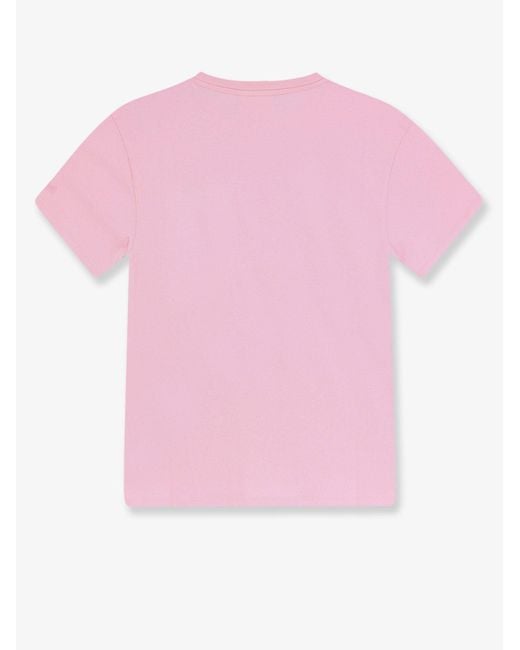 Mc2 Saint Barth Pink Cotton T-Shirt