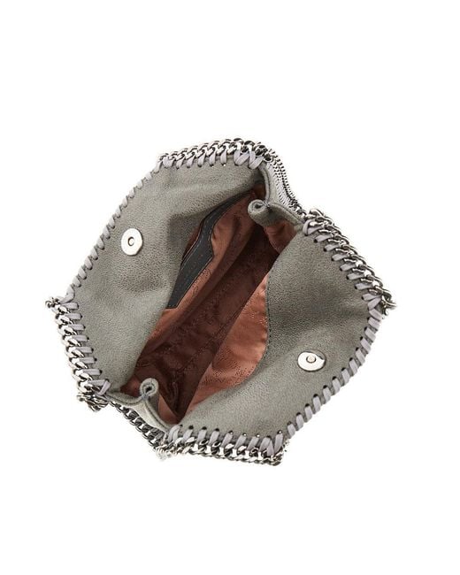 Stella McCartney Gray Tiny Falabella Bag