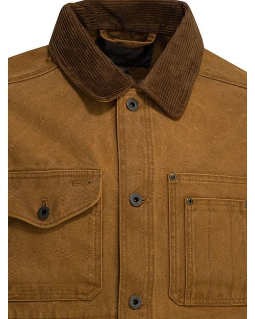Filson Brown "Barn Coat" Lightweight Jacket for men