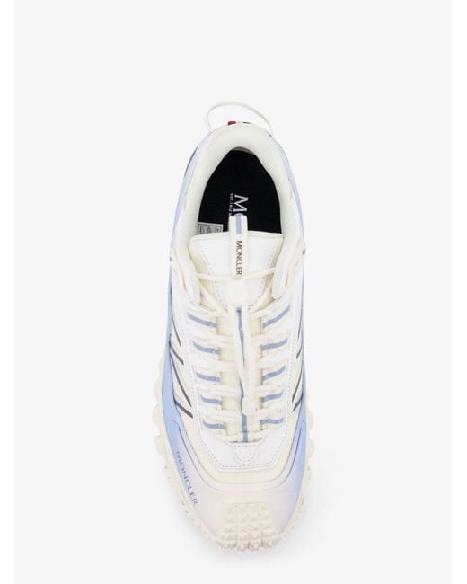 Moncler White Trailgrip Sneakers for men