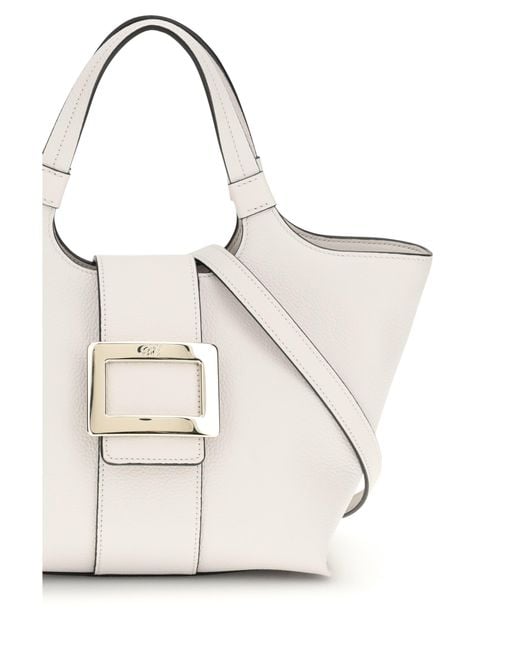 Roger Vivier White Handbag Belle Vivier