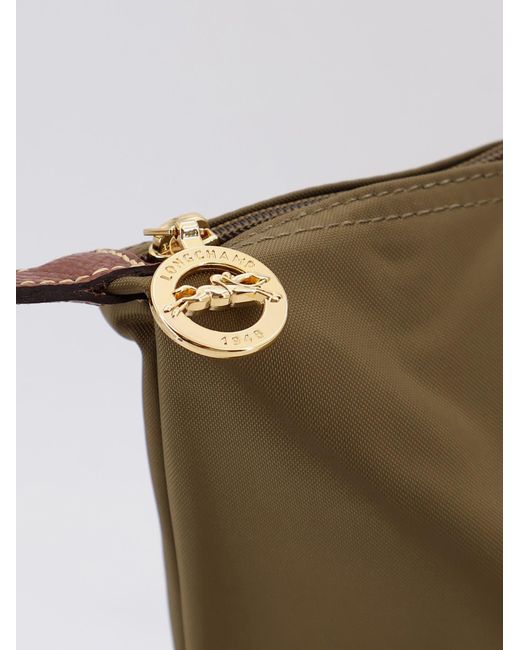 Longchamp Brown Le Pliage Original Nylon Shoulder Bag