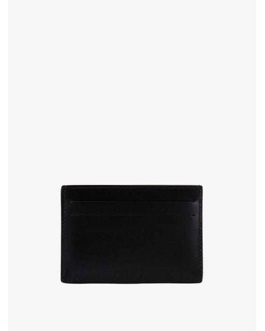 Fendi White Leather Cardholder for men