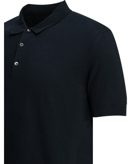 Baracuta Black Polo Shirts for men