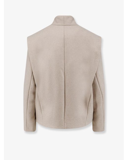 Isabel Marant White Toria Wool And Cashmere Coat