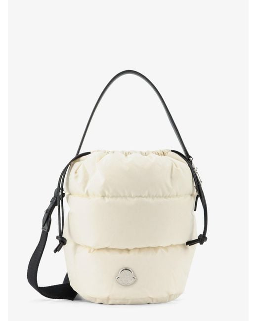 Moncler Natural Caradoc Water-Repellent Bucket Bag