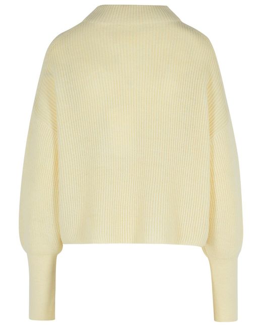 Closed Yellow Alpaca Blend Sweater Ivory