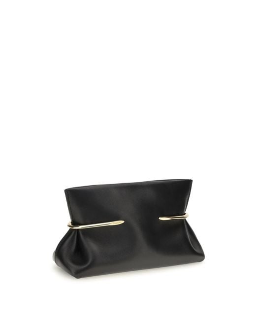 Givenchy White Pinch Soft Clutch