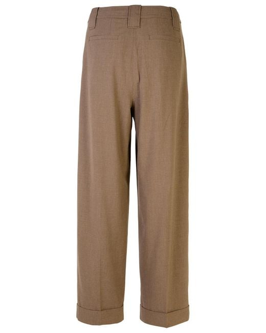 Ganni Natural Pants