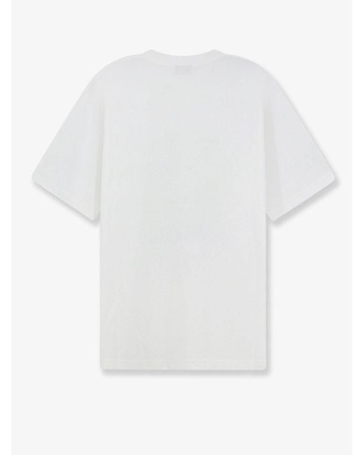 Balenciaga White The Window Cotton T-Shirt for men
