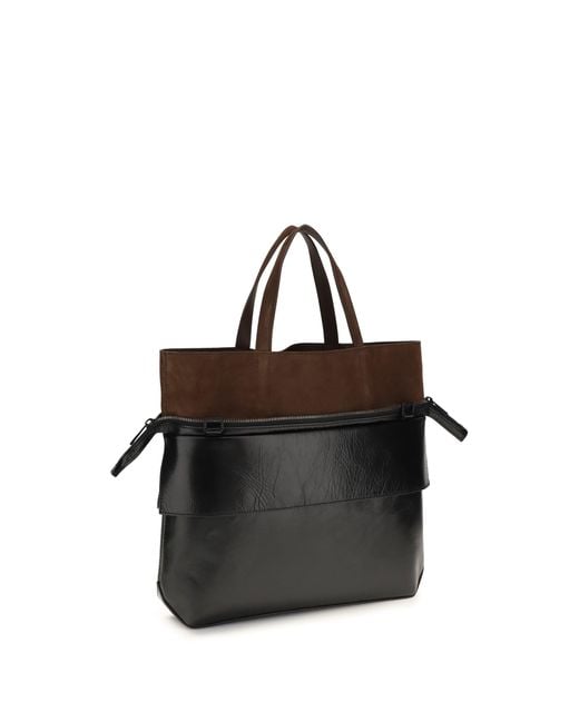 Loewe Black Small Switch Tote Bag for men