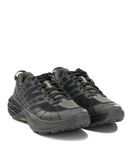 Hoka One One Black Speedgoat 2 Low-Top Sneakers for men