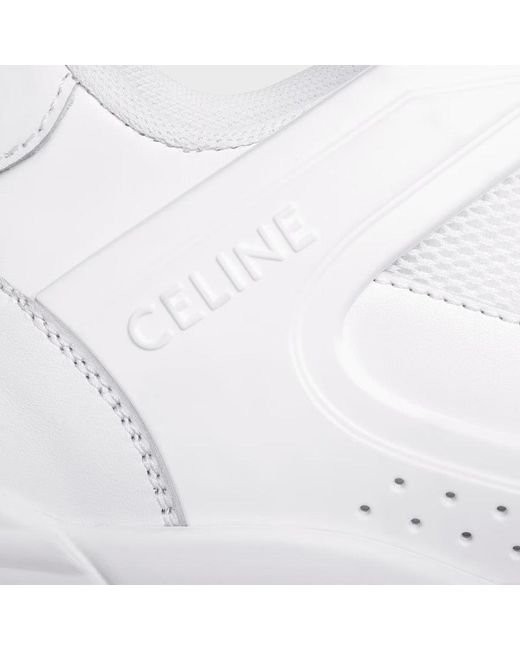 Céline White "Trainder Ct-09 Sneakers