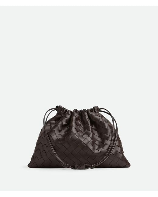 Bottega Veneta Black Medium Pouch